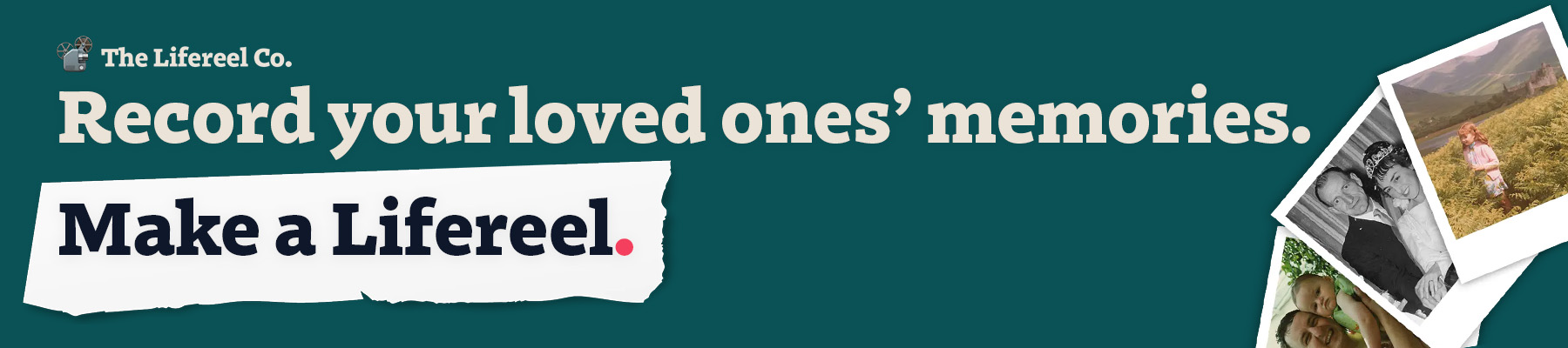 LifeReel advertisement